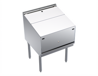 Krowne Royal Series 24-Inch Locking Cover for Underbar Liquor Bottle Display Unit