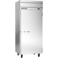 Beverage-Air Horizon Series HR1WHC-1S 1-Section Top-Mount Reach-In Refrigerator with Right-Hand Solid Door, 30.76 Cu. Ft.