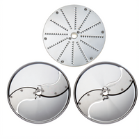 Dito Sama Bistrot Pack Stainless Steel Food Processor Disc Set
