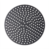 20-Inch Perforated Hard Coat Anodized Aluminum Pizza Disk