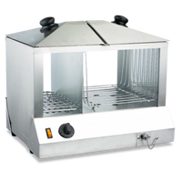 Omcan USA 43216 Hot Dog Steamers & Broilers