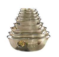 American Metalcraft Stainless Steel Mixing Bowl, 3 Quart, 9-1/2 Inch Diameter