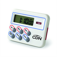 CDN TM8 Multi-Task Digital Kitchen Timer and Clock with Stopwatch