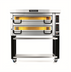Thumbnail image #1 for PizzaMaster PM 1122ED Double-Deck Electric Pizza Deck Oven with Ceramic Clay Stones