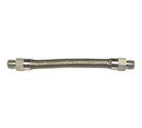 Dormont 60-Inch Braided Gas Connector Hose, 1/2-Inch Inside Diameter, Stainless Steel