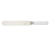 Mundial 10-Inch Offset Icing Spatula with White Polypropylene Handle