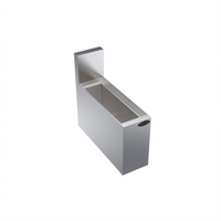 Krowne Royal Series Insulated Underbar Bottle Storage and Ice Bin, 6 x 19 Inches, 3-Bottle Capacity