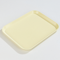 Glasteel™ 22-1/8 x 16 Inch Rectangular Fiberglass Cafeteria Tray, Lemon