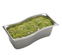 Vollrath Super Pan® Super Shapes 1/3 Size Inner Solid Wild Pan, 3.8 Qt., 22-Gauge Stainless Steel