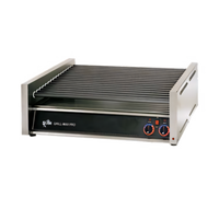 Grill-Max 75SC 75-Hot-Dog Roller Grill with Duratec Non-Stick Rollers, Analog Controls, Stadium Seating, Stainless Steel