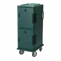 Cambro Ultra Camcart Front-Loading Double-Compartment Insulated Food Pan Carrier