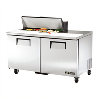 True 60-Inch Two-Door Sandwich/Salad Prep Table with 10-Pan Top