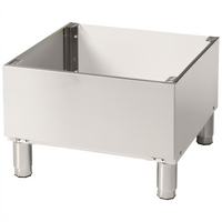 Hobart Warewash Dishwasher Rack Leg Stand with Rack Storage