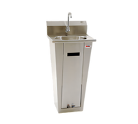 Eagle Group Pedestal Foot-Operated Hand Sink with Gooseneck Spout and 13-1/2