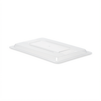 Rubbermaid Commercial Clear Polycarbonate Lid for #3304, #3307, and #3309 Food Boxes