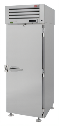 Turbo Air PRO Series One-Section Correctional Facility Reach-In Freezer with Locking Solid Door, 25.35 Cu. Ft.