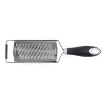 MercerGrates Fine Zester/Grater with Wide 18-8 Stainless Steel Blade and Comfort Grip Handle