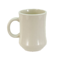 Crestware CM41W Dover White Coffee Mugs & Cups Case of 3