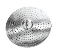 Cleveland Range 2-Inch Perforated Drain Strainer with 3/16-Inch Holes