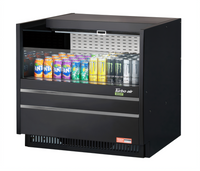 Turbo Air TOM-36UC-W(B)-N 36-Inch Drop-In Horizontal Open Refrigerated Display Case, 5 Cu. Ft., Low Profile