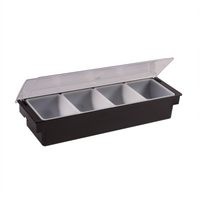 Winco CCH-4 Condiment Caddies Case of 6