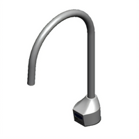 ChekPoint Electronic Sensor Touchless Deck-Mount Faucet with Rigid Gooseneck Spout