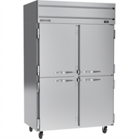 Beverage-Air Horizon Series Two-Section Top-Mount Reach-In Freezer, Four Half Solid Doors, 45.2 Cu. Ft.