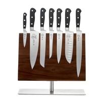 Mercer Culinary Renaissance 8-Piece Magnetic Knife Board Set