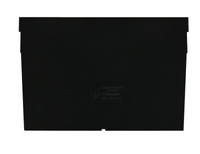 Quantum Store-Max Black Bin Divider Pack of 50 for QSB809, QSB810, and QSB816 Shelf Bins