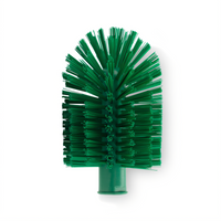 Sparta® 4-Inch Pipe & Valve Brush with Threaded Hole, Green Polyester Bristles
