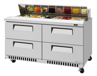 Turbo Air TST-60SD-D4-FB-N Super Deluxe Prep Tables