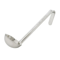 Winco 1-Ounce One-Piece Stainless Steel Ladle with 6-Inch Handle, Mirror Finish