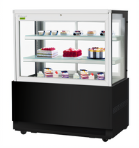 Turbo Air Refrigerated Bakery Display Case, 47-1/4 Inch Wide, Straight Glass, 17.2 Cu. Ft., Self-Contained
