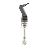 Robot Coupe Mini Power Mixer Immersion Blender, Up to 8 Liter Capacity, 8-Inch Shaft, Variable Speed, 120V
