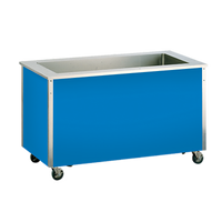 Vollrath 4-Series Signature Server 4-Pan Open-Well Bain Marie Hot Food Station, 60-Inch W x 28-Inch D x 27-Inch H