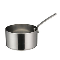 Winco Mini Stainless Steel Sauce Pan, 10 oz., Round, 3-1/2 Inch Dia. x 2 Inch H