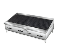 Comstock-Castle FHP48-4RB 48-Inch Countertop Gas Radiant Char-Broiler, 132,000 BTU