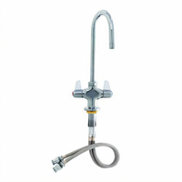 equip Low-Lead Single-Hole Deck-Mount Swivel Gooseneck Manual Faucet