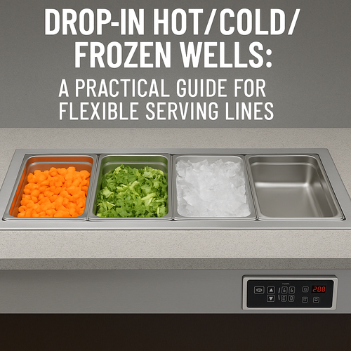 Drop-In Hot/Cold/Frozen Wells: A Practical Guide for Flexible Serving Lines