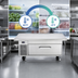 Thumbnail image #3 for Randell FX-1CS-290 Flexible Refrigerator or Freezer Chef Stand