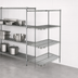 Thumbnail image #3 for Metro Super Erecta 4-Shelf Add-On Wire Shelving Unit, 36 x 24 x 63 Inches, Chrome Plated