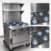 Thumbnail image #3 for Southbend Platinum 36-Inch Heavy Duty Gas Sectional Range with Convection Oven, 3 Open Burners and 3 Step-Up Rear Burners