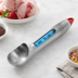 Thumbnail image #3 for Vollrath Size 30 Red Aluminum Ice Cream Scoop, 1 oz.