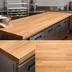 Thumbnail image #3 for 84-Inch x 24-Inch Edge Grain Northern Hard Rock Maple Baker's Work Table Top