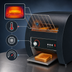 Thumbnail image #3 for Hatco Toast-Qwik Electric Countertop Conveyor Toaster, 120V, Horizontal Conveyor, 2-Inch Opening