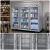 Thumbnail image #3 for Beverage Air Horizon Series Three-Section Reach-In Glass Door Freezer, 69.1 Cu. Ft., Top-Mounted Self-Contained Refrigeration