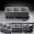 Thumbnail image #3 for Vollrath 3-Well Insulated Drop-In Electric Hot Food Well with Thermostatic Controls