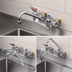 Thumbnail image #3 for Wall-Mount Swivel Pantry Mixing Faucet with 8-Inch Adjustable Centers and 9-Inch Swing Nozzle