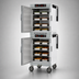 Thumbnail image #4 for Metro HotBlox™ Wide 16-Pan Pass-Thru Dual-Cavity Mobile Insulated Holding Cabinet, Analog Control