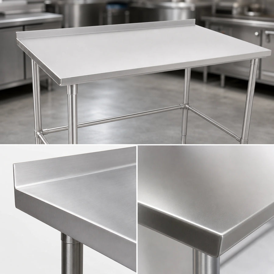 16-Gauge 300 Series Stainless Steel Top